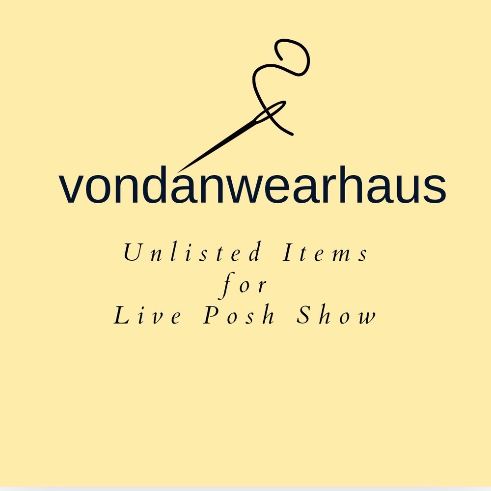 Vondanwearhaus Live Show Unlisted Items!!
